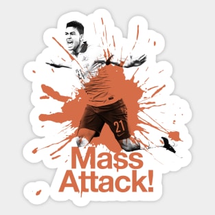 Mass Attack! Sticker